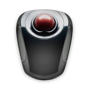 A Kensington Orbit® Wireless Mobile Trackball mouse