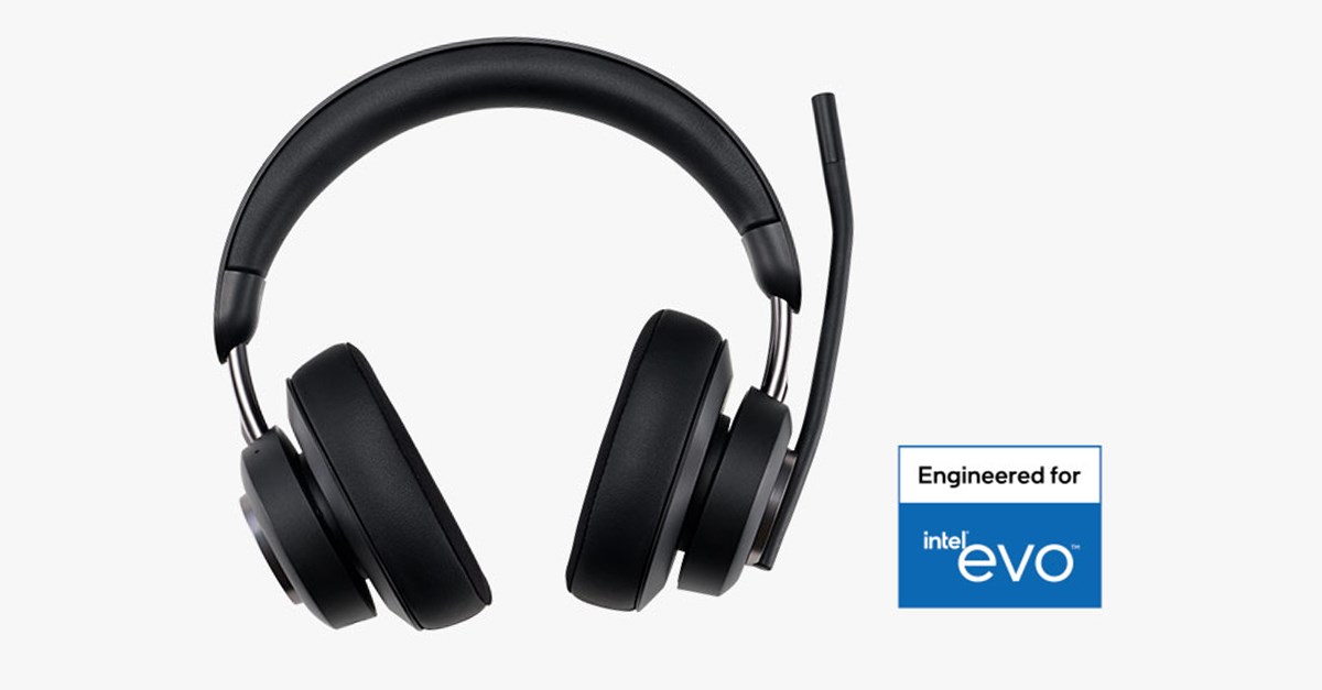 Kensington H3000 wireless headset engineered for Intel Evo laptops