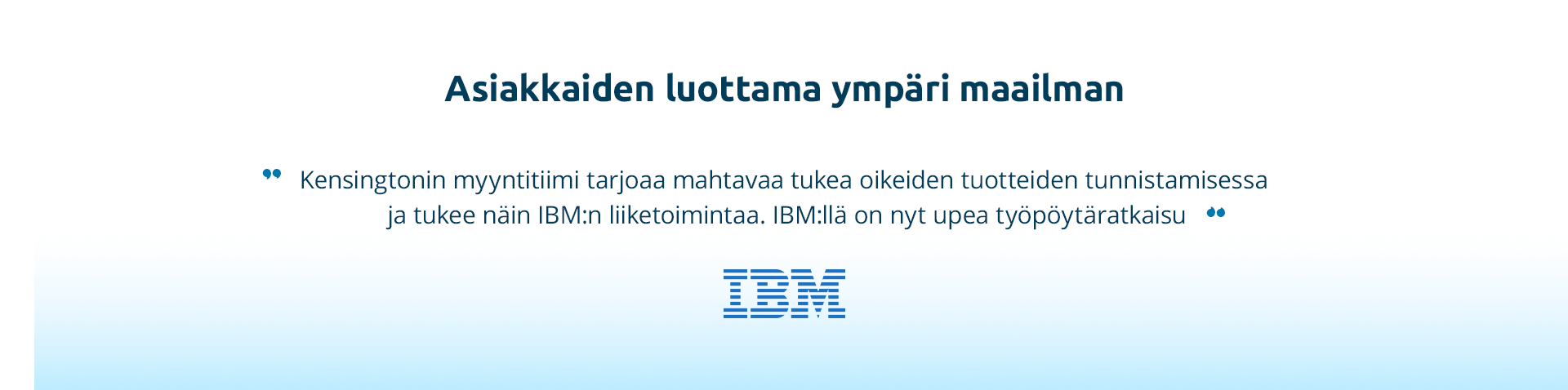 IBM quote