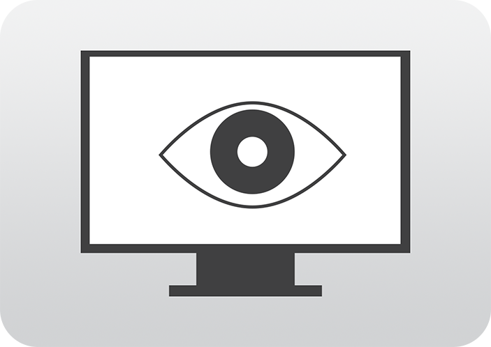 eye on a screen