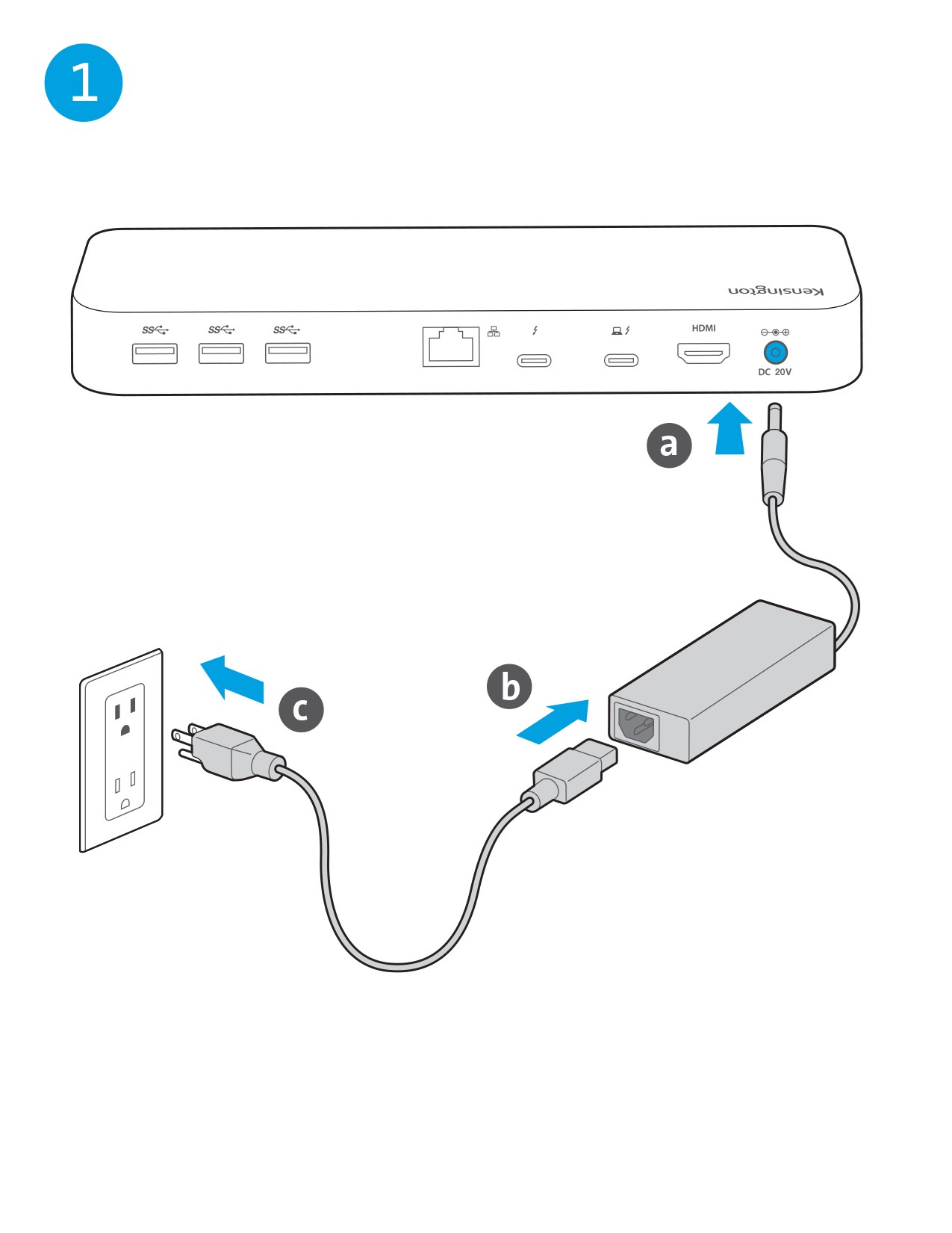 SD5300T docking station instalation guide page one